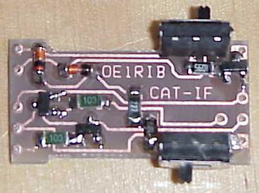 SMD Switches soldered