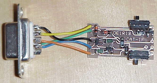 DB9 Connector connected