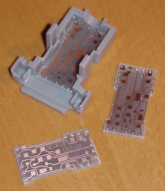 Cutted PCB